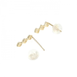 K18YG Bông tai kim cương 0.06CT - Hàng hiệu Chính hãng 866151