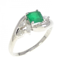 Nhẫn Emerald PT900 0.51CT