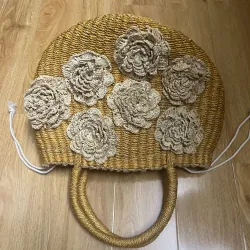 Túi tote chất liệu cói 2hand 958498