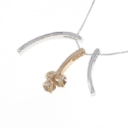 K18WG/K18PG 2WAY Dây chuyền kim cương 1.00CT - Hàng hiệu Chính hãng 865070