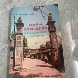 Về một số làng buôn ở đồng bằng Bắc bộ thế kỷ XVIII - XIX