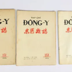 3 CUỐN TẠP CHÍ ĐÔNG Y ( 1977, 1978) 796466