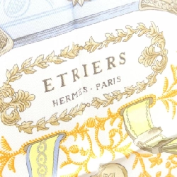 Khăn quàng cổ ETRIERS của Hermès 981409S 624711