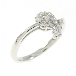 【新品】Nhẫn kim cương hoa PT 0.25CT