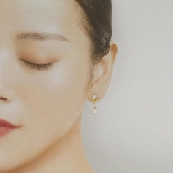 Bông tai ngọc trai Akoya Mikimoto - Hàng hiệu Authentic 845030