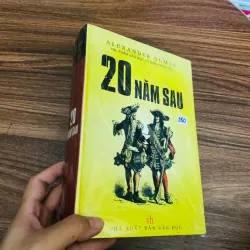 20 năm sau - Alexander Dumas#HATRA - bìa cứng, chất lượng tốt 1037536