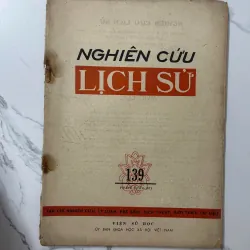 Nghiên cứu Lịch sử (Số 139/1971) – Viện Sử học 1023441