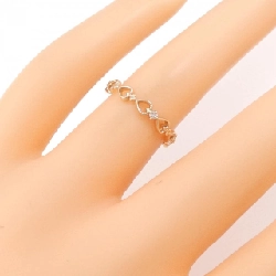 Nhẫn kim cương K10PG hình trái tim 671093