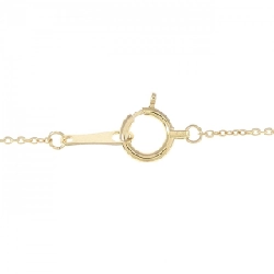 K18YG Dây chuyền kim cương 0.578CT I SI1 hình trái tim - Hàng hiệu Authentic 874882