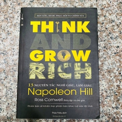 sách: Think and grow rich- nghĩ giàu làm giàu