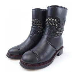 【Khuyến mãi】Giày bốt CHANEL 664708