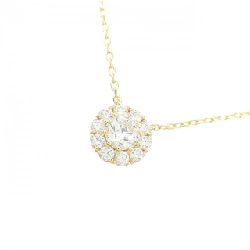 K18YG Dây chuyền kim cương 0.168CT - Hàng hiệu Chính hãng 858794