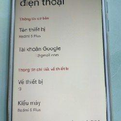 Xiaomi redmi 5 plus 4/64 20946