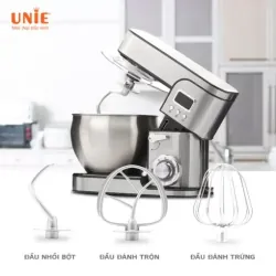 🥣 MÁY NHỒI BỘT ĐA NĂNG UNIE EM5 – Hoạt động êm, giảm rung, không gây ồn khó chịu.🔥 726252