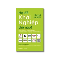 Họ đã khởi nghiệp thế nào? - David Lester