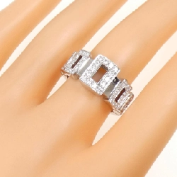 Nhẫn kim cương K18WG - Hàng hiệu Authentic 670633