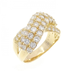 Nhẫn kim cương K18YG 1.63CT 665526