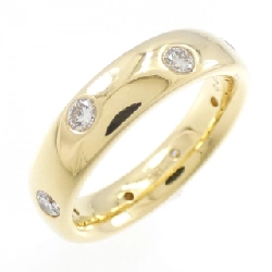 Nhẫn kim cương K18YG 0.50CT