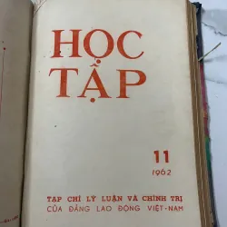 12 số tạp chí Học Tập năm 1962 798728