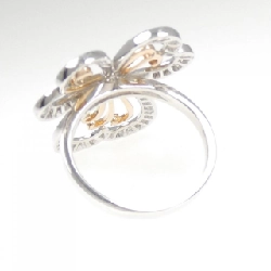 Nhẫn kim cương 18KWG/18KPG 0.49CT - Hàng hiệu Authentic 850890