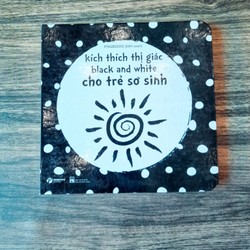 Sách (thiếu nhi) - Trắng và đen cho trẻ sơ sinh