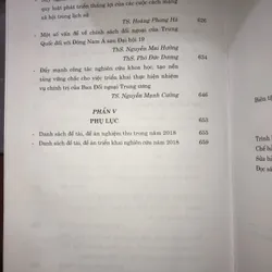 Báo cáo khoa học thường niên năm 2018 600411