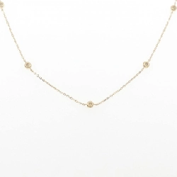 K18YG Dây chuyền kim cương 0.2CT - Hàng hiệu Chính hãng