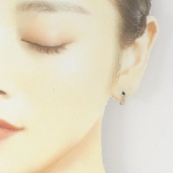 K18PG Bông tai hình trái tim - Hàng hiệu Chính hãng 867962