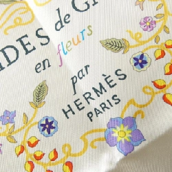 Khăn quàng HERMES BRIDE DE GALA EN FLEURS CARRE 004192S - Hàng hiệu Chính hãng 807689
