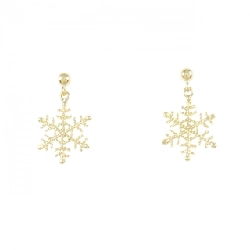 K18YG Bông tai - Hàng hiệu Chính hãng