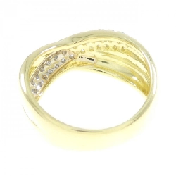 Nhẫn kim cương Pavé K18YG/PT 0.50CT - Hàng hiệu Chính hãng 856997