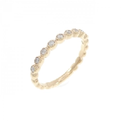 Nhẫn hồng ngọc kim cương Agat 0.07CT - Hàng hiệu Authentic