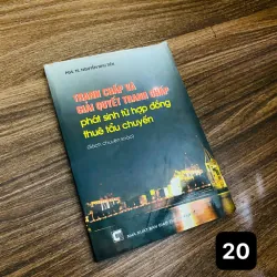 Tranh chấp và giải quyết tranh chấp phát sinh từ hợp đồng thuê tàu chuyến#HATRA