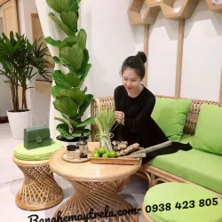 Bàn ghế mây nhỏ gọn phòng khách 757749