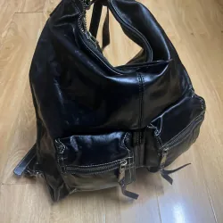 Balo nữ 31*33*9 da thật 2hand 973253