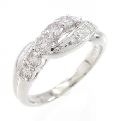 Nhẫn kim cương hồng PT 0.45CT