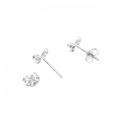 K18WG Bướm Kim Cương Bông Tai 0.13CT - Hàng hiệu Chính hãng 865920