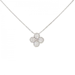 Dây chuyền kim cương hoa PT900/PT850 0.302CT - Hàng hiệu Chính hãng