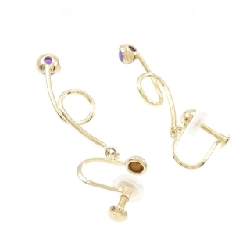 K18YG Amethyst Bông tai - Hàng hiệu Chính hãng 872171
