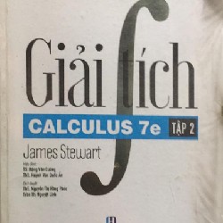Giải Tích (Tiếng Việt) - Calculus 7e - James Stewart - Full 2 tập 22273