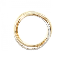 Nhẫn kim cương K18YG/PT900 0.10CT - Hàng hiệu Authentic 852736