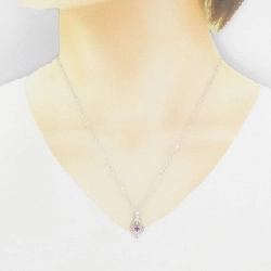 K18WG Sapphire Necklace 0.37CT - Hàng hiệu Authentic 866759