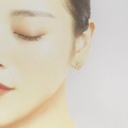 K18YG Bông tai rắn kim cương 0.12CT - Hàng hiệu Chính hãng 867778