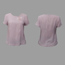 Áo hồng size M của Uni korean fashion  485732