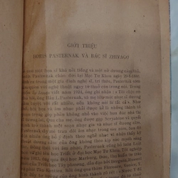 BÁC SĨ ZHIVAGO. Tác giả: Boris Pasternak.
Dịch giả: Nguyễn Hữu Hiệu 290705
