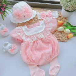 váy đầy tháng cho bé gái