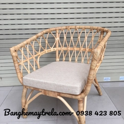 Ghế sofa đơn mây vuông 493231