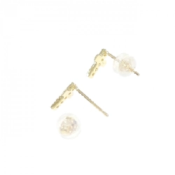 K18YG Bông tai kim cương chéo 0.10CT - Hàng hiệu Chính hãng 869221