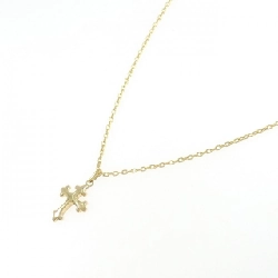 K18YG Dây chuyền hình chữ thập - Hàng hiệu Chính hãng 861141