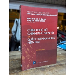 Chính phủ mở, chính phủ điện tử và quản trị nhà nước hiện đại